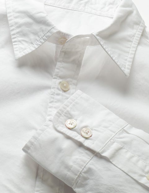 Poplin Shirt - White Poplin Shirt - White