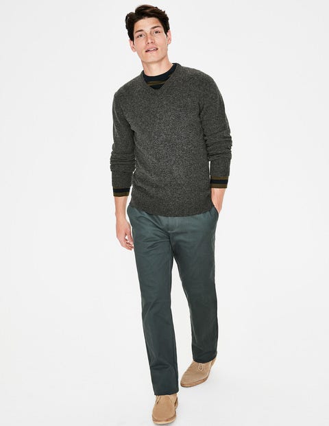 Maida Vale V-Neck - Charcoal Maida Vale V-Neck - Charcoal