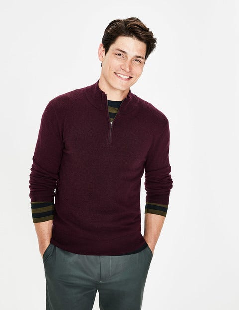 Putney Half-Zip - Deep Raisin Putney Half-Zip - Deep Raisin