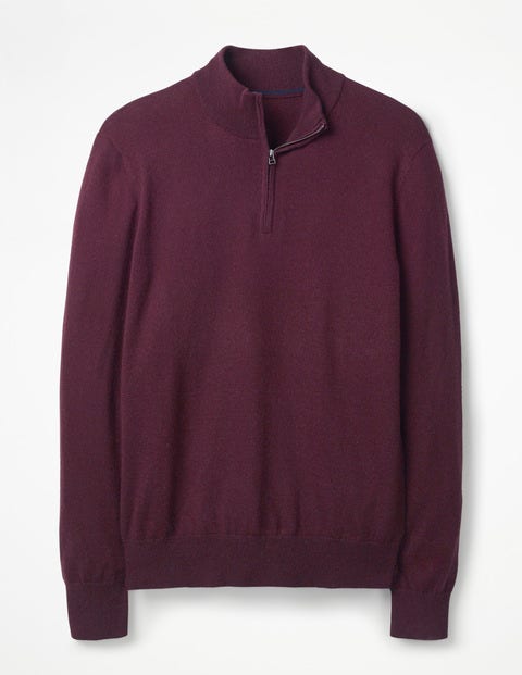 Putney Half-Zip - Deep Raisin Putney Half-Zip - Deep Raisin