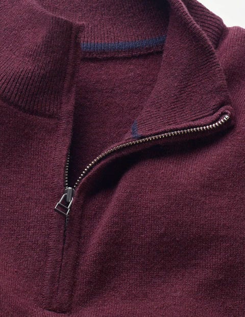Putney Half-Zip - Deep Raisin Putney Half-Zip - Deep Raisin