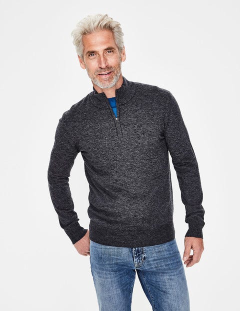 Putney Half-Zip - Charcoal Putney Half-Zip - Charcoal