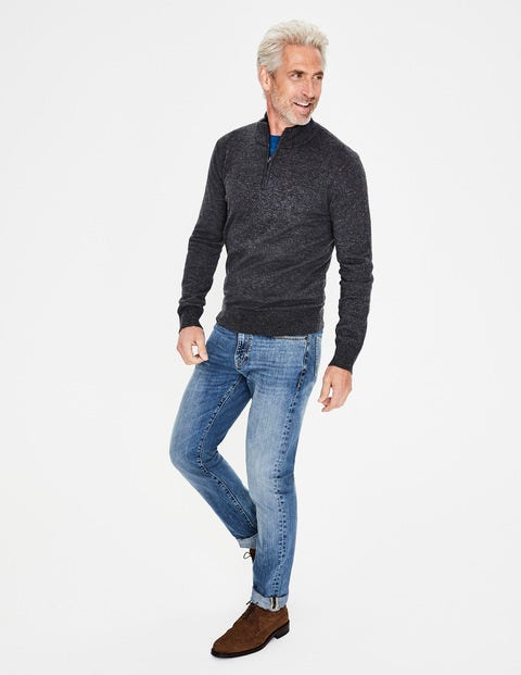 Putney Half-Zip - Charcoal Putney Half-Zip - Charcoal