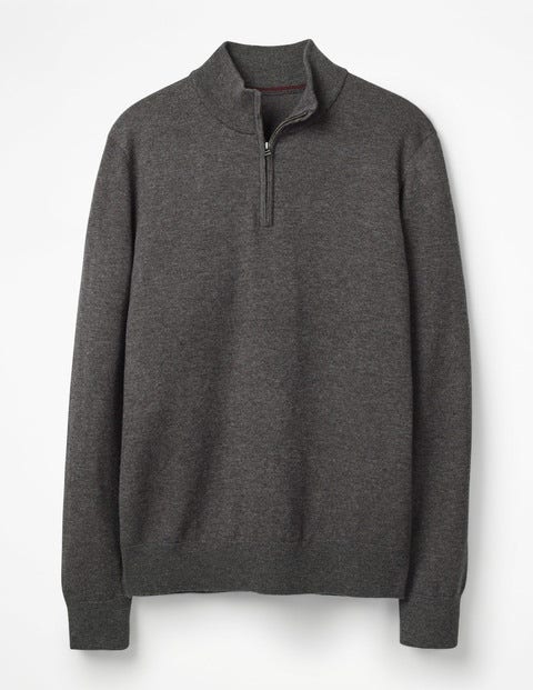 Putney Half-Zip - Charcoal Putney Half-Zip - Charcoal