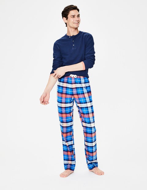 Brushed Cotton Pull-Ons - Soft Red Multi Check Brushed Cotton Pull-Ons - Soft Red Multi Check