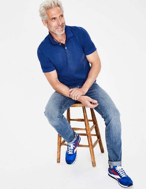 Piqué Polo - Blue Wave Piqué Polo - Blue Wave
