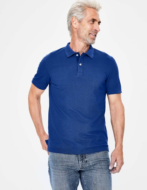 Piqué Polo - Blue Wave Piqué Polo - Blue Wave