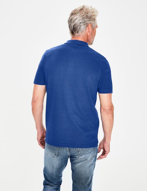 Piqué Polo - Blue Wave Piqué Polo - Blue Wave