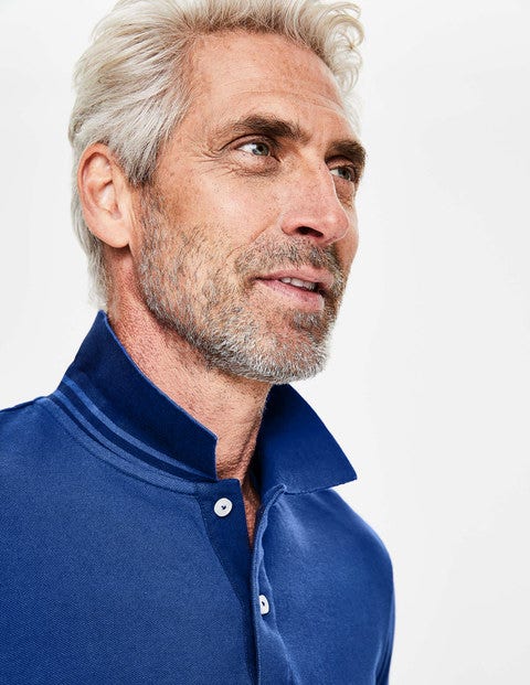 Piqué Polo - Blue Wave Piqué Polo - Blue Wave