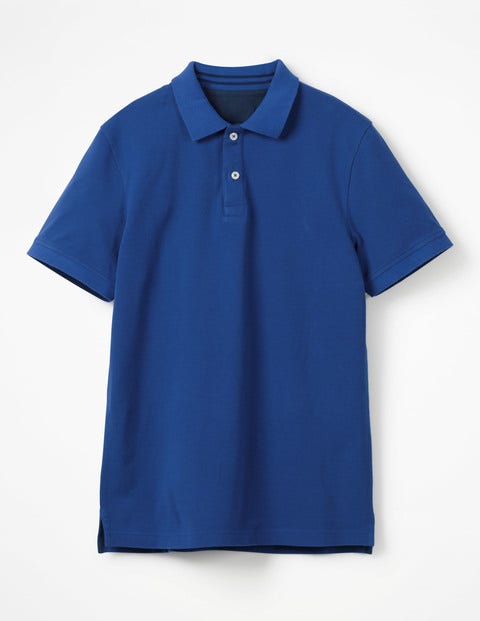 Piqué Polo - Blue Wave Piqué Polo - Blue Wave