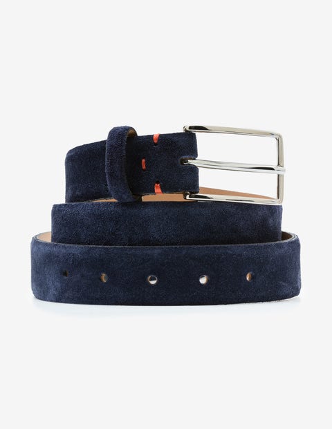 Suede Belt - Navy Suede Belt - Navy