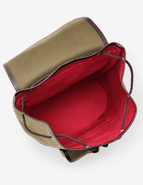 Chapman Border Backpack - Deep Olive Chapman Border Backpack - Deep Olive