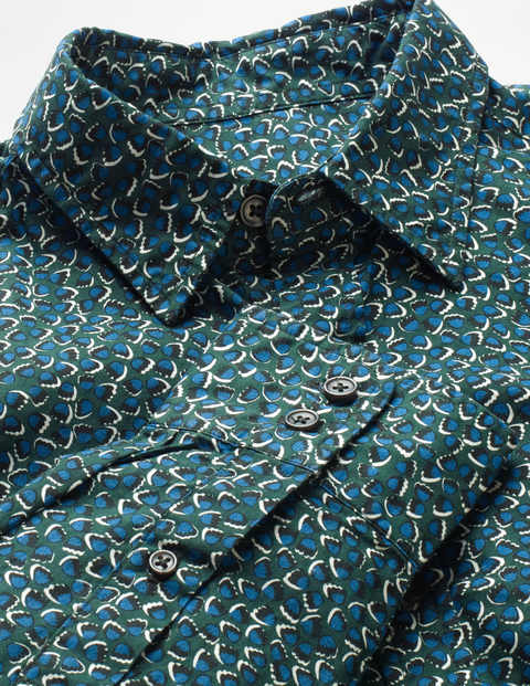 Printed Twill Shirt - Richmond Green Floral Printed Twill Shirt - Richmond Green Floral