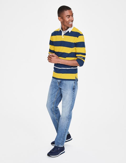 Hamersley Rugby Shirt - Honeycomb Multi Stripe Hamersley Rugby Shirt - Honeycomb Multi Stripe
