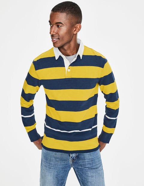 Hamersley Rugby Shirt - Honeycomb Multi Stripe Hamersley Rugby Shirt - Honeycomb Multi Stripe