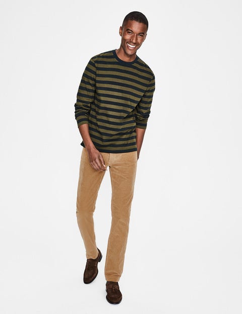 Cord-Jeans mit schmalem Bein - Hopfengrün Cord-Jeans mit schmalem Bein - Hopfengrün