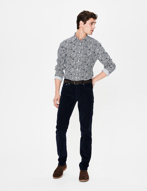 Slim Leg Cord Jeans - Neptune Navy Slim Leg Cord Jeans - Neptune Navy