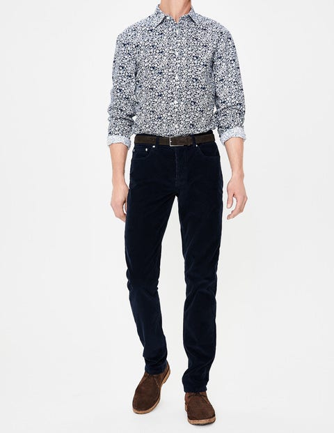 Slim Leg Cord Jeans - Neptune Navy Slim Leg Cord Jeans - Neptune Navy