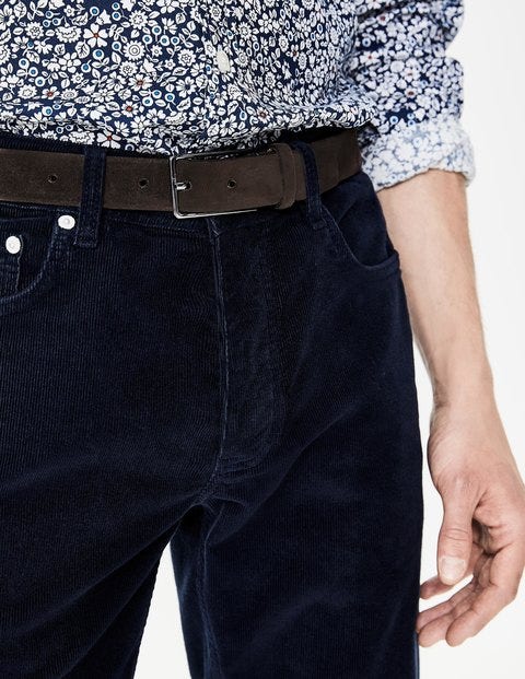 Slim Leg Cord Jeans - Neptune Navy Slim Leg Cord Jeans - Neptune Navy