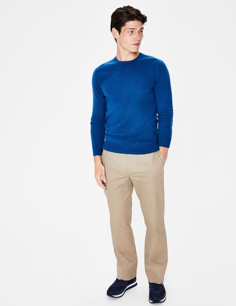Cashmere Crew Neck - Sapphire Cashmere Crew Neck - Sapphire