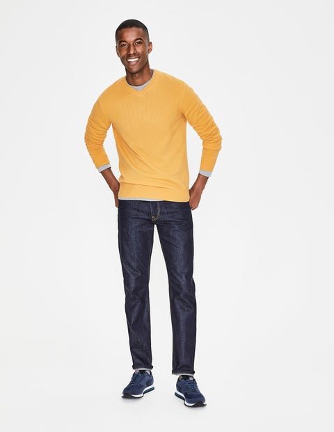 Cashmere V-Neck - Honeycomb Cashmere V-Neck - Honeycomb