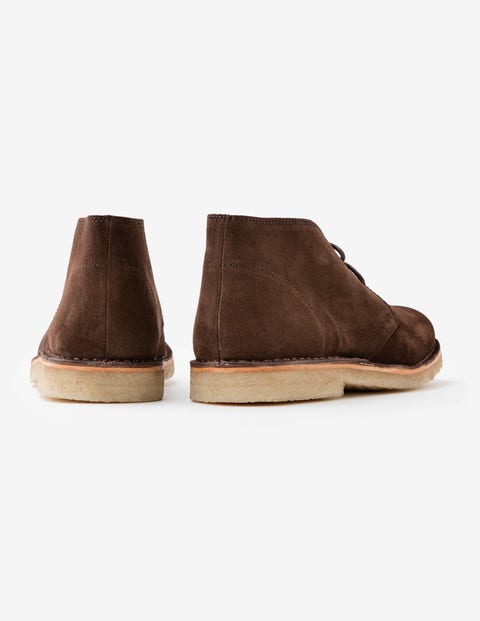 Bottines Chukka - Daim marron foncé Bottines Chukka - Daim marron foncé