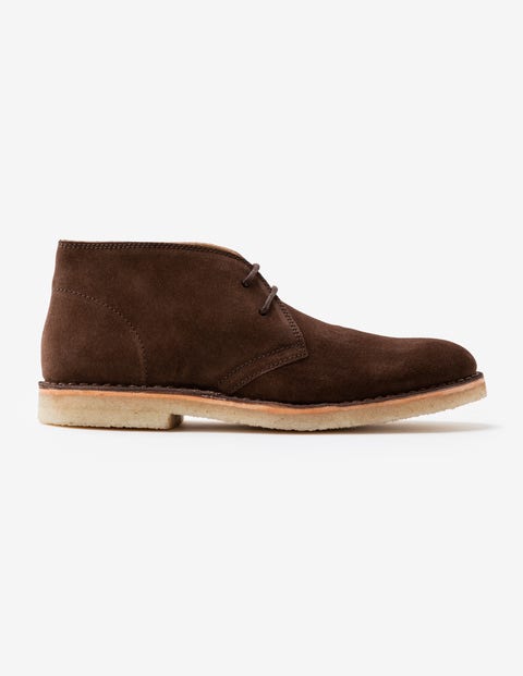 Bottines Chukka - Daim marron foncé Bottines Chukka - Daim marron foncé