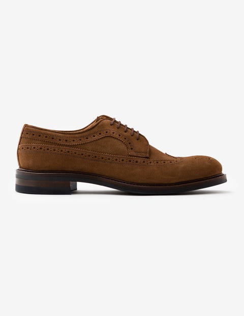 Corby Brogue - Tan Suede Corby Brogue - Tan Suede
