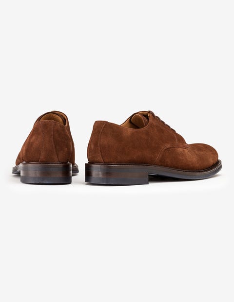 Corby Derby Shoes - Chestnut Suede Corby Derby Shoes - Chestnut Suede