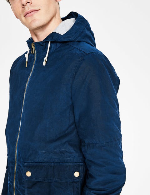 Highbury Waxed Jacket - Navy Blue Highbury Waxed Jacket - Navy Blue