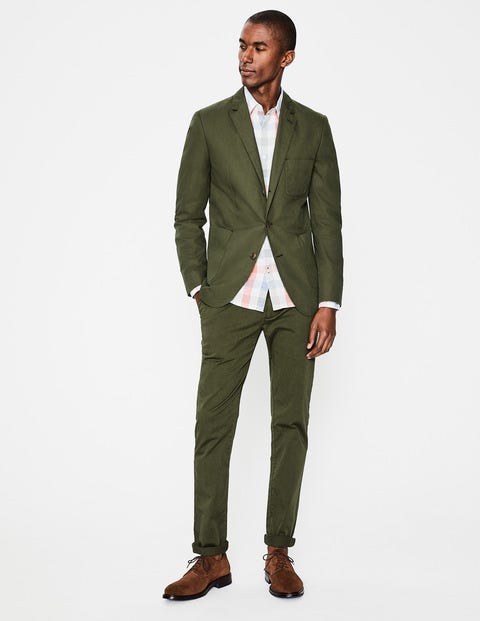 Chino Blazer - Pine Green Chino Blazer - Pine Green