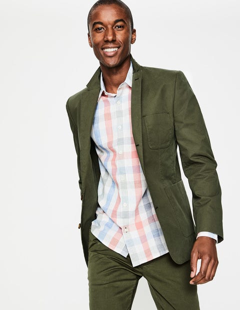 Chino Blazer - Pine Green Chino Blazer - Pine Green