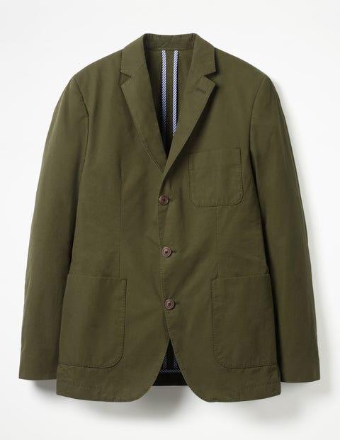 Chino Blazer - Pine Green Chino Blazer - Pine Green
