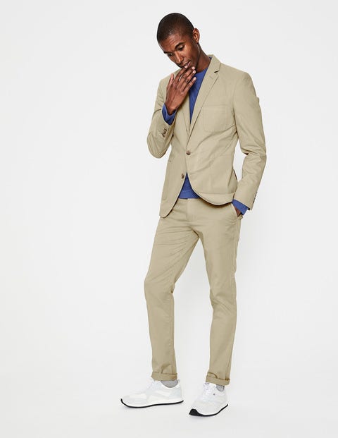 Chino Blazer - Stone Chino Blazer - Stone