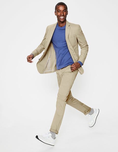 Chino Blazer - Stone Chino Blazer - Stone