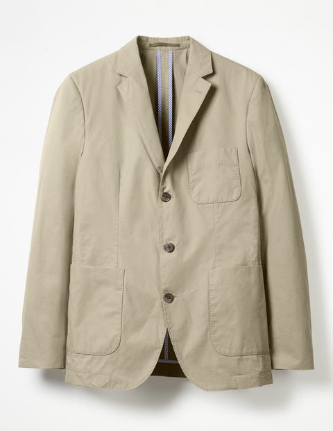 Chino Blazer - Stone Chino Blazer - Stone