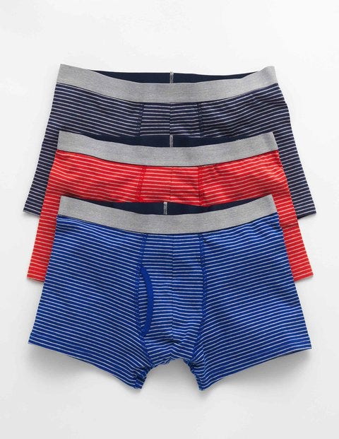 3 Pack Jersey Boxers - Breton Marl Pack 3 Pack Jersey Boxers - Breton Marl Pack