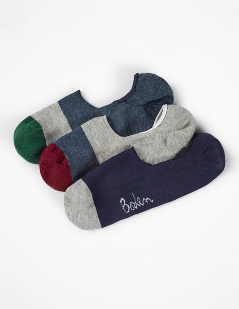 No Show Socks - Colourblock Pack No Show Socks - Colourblock Pack