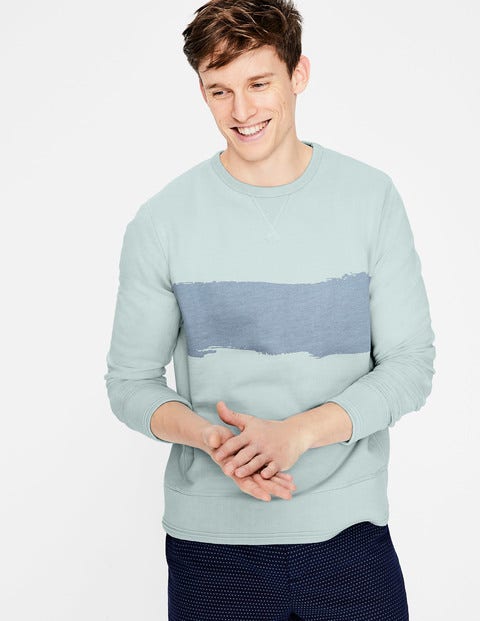 Conrad Sweatshirt - Blues Stripe Conrad Sweatshirt - Blues Stripe