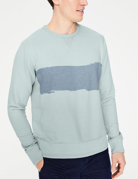 Conrad Sweatshirt - Blues Stripe Conrad Sweatshirt - Blues Stripe