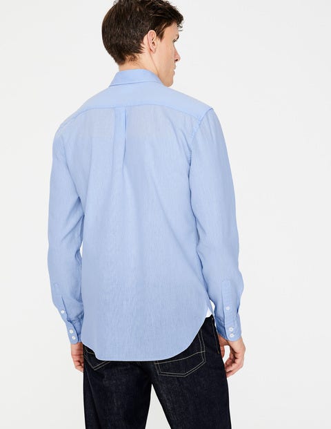 Linen Cotton Shirt - Ice Blue Linen Cotton Shirt - Ice Blue