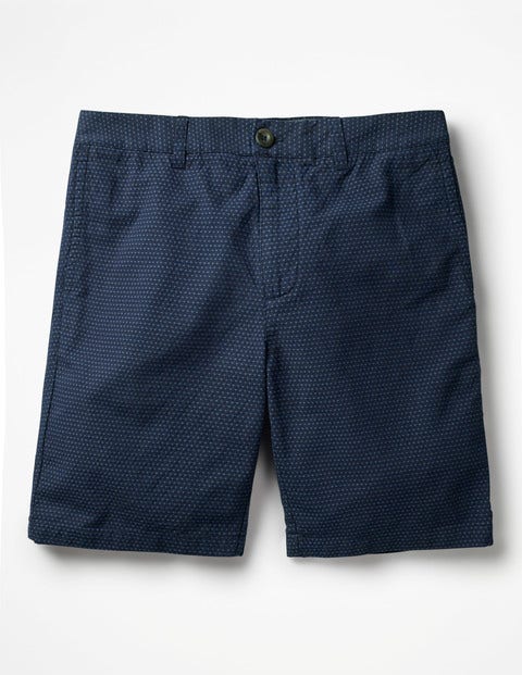 Textured Dobby Shorts - Dark Navy Dobby Textured Dobby Shorts - Dark Navy Dobby