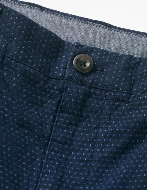 Textured Dobby Shorts - Dark Navy Dobby Textured Dobby Shorts - Dark Navy Dobby