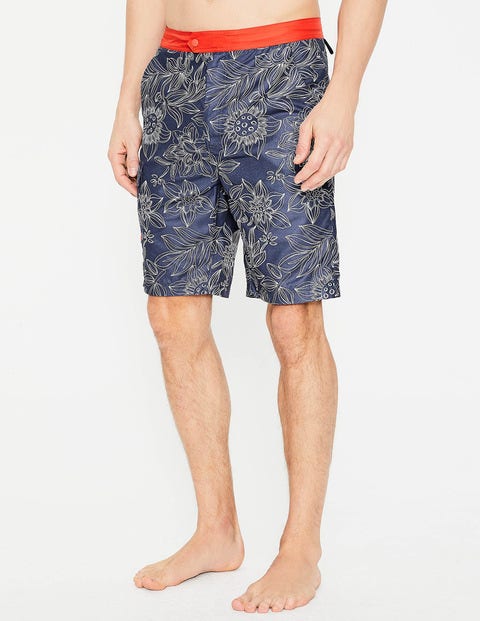 Board Shorts - Blues Floral Board Shorts - Blues Floral