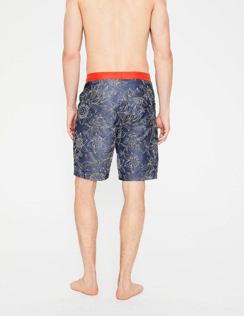 Board Shorts - Blues Floral Board Shorts - Blues Floral