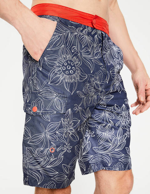 Board Shorts - Blues Floral Board Shorts - Blues Floral