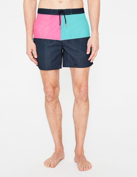 Poolside Swimshorts - School Navy Harlequin Poolside Swimshorts - School Navy Harlequin
