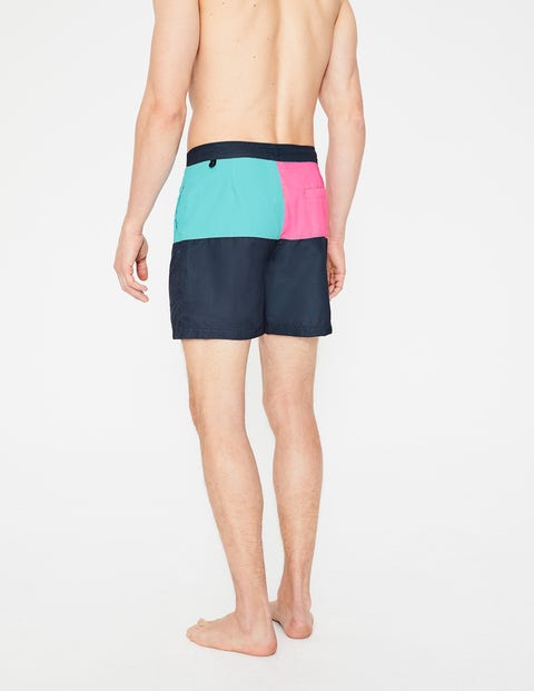 Poolside Swimshorts - School Navy Harlequin Poolside Swimshorts - School Navy Harlequin
