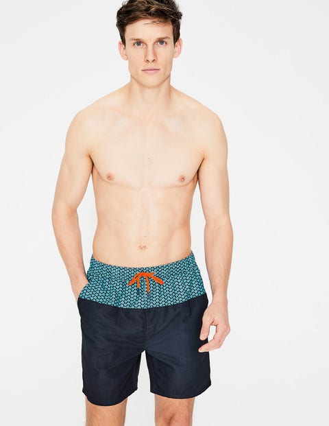 Swimshorts - Navy Colourblock Swimshorts - Navy Colourblock
