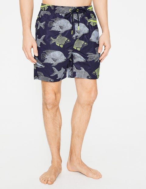 Swimshorts - Navy Fish Swimshorts - Navy Fish